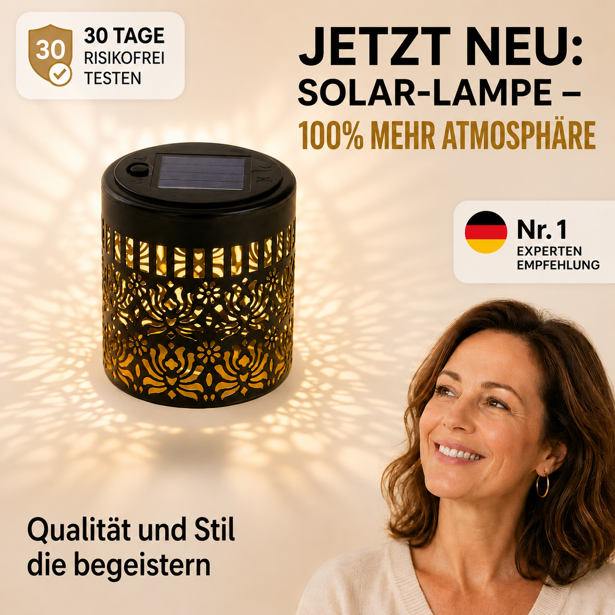2er-Set Solar-Pfingstrosenlampen