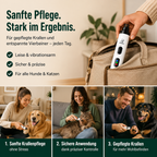 Silent Groom Pro Nagelschleifer – Leiser Hundenagelschleifer, USB-aufladbar