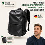Reiserucksack mit Vakuum-Kompression – großer Business- & Reiserucksack