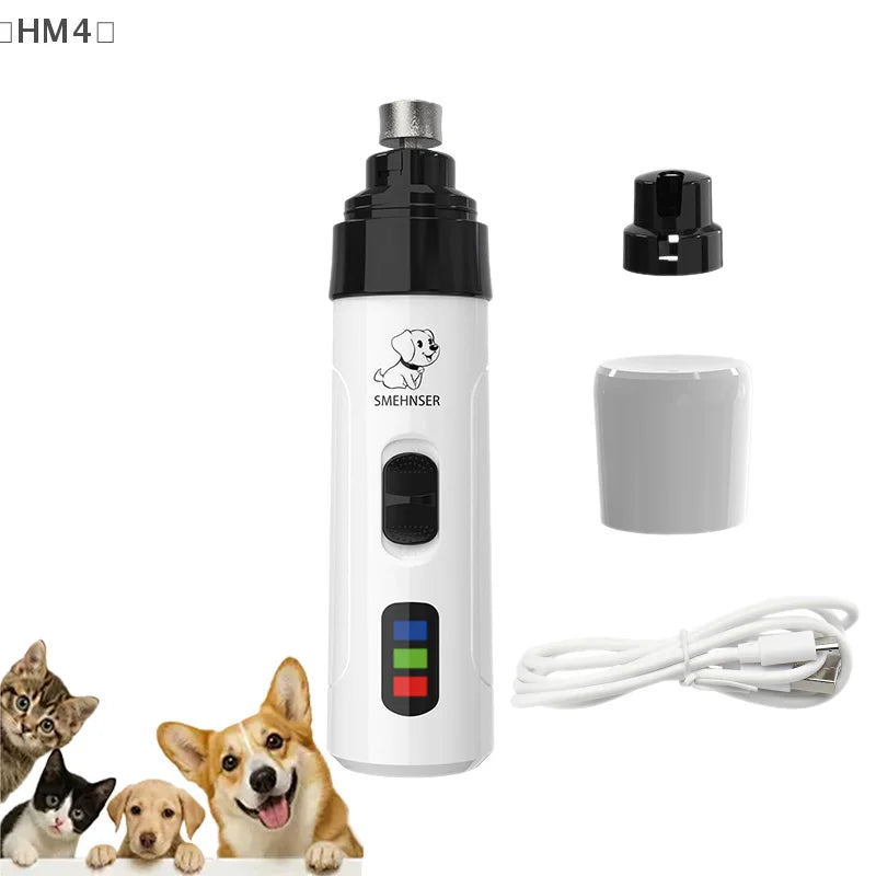 Silent Groom Pro Nagelschleifer – Leiser Hundenagelschleifer, USB-aufladbar