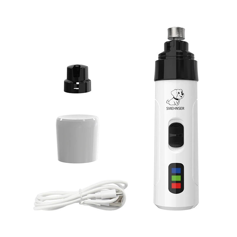 Silent Groom Pro Nagelschleifer – Leiser Hundenagelschleifer, USB-aufladbar